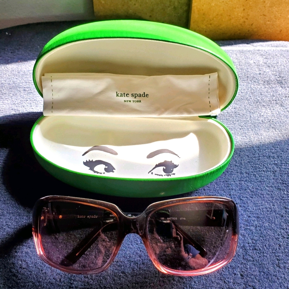 Authentic Kate Spade sunglasses with case